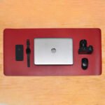 Desk Mat Maroon